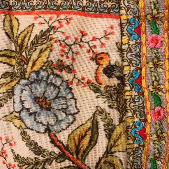 Anthropologie Floral Embroidered Jacket - Picture 7 of 8